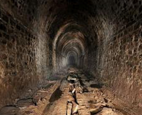 Tunnel de Présailles - Ligne de la Transcévenole